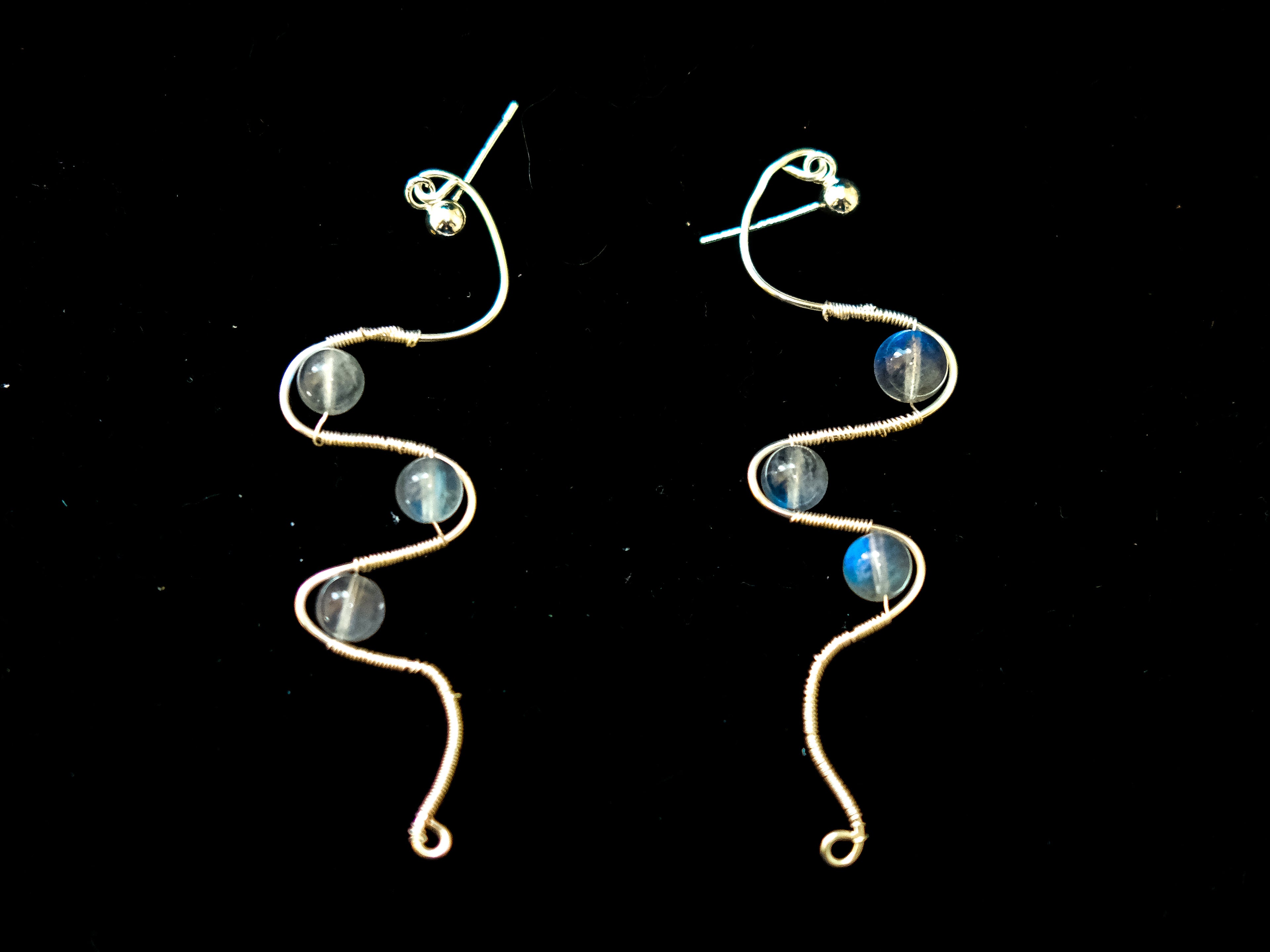 Ripple Drop Earrings