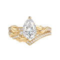 Evergreen Promise Ring in Diamond White