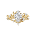 Juliet's Balcony Ring in Diamond White