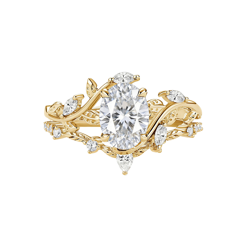 Juliet's Balcony Ring in Diamond White