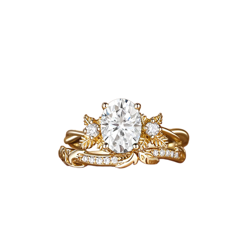 Apothecary Garden Ring in Diamond White