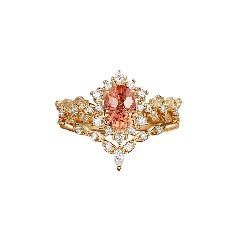 Cherry Orchard Ring in Mandarin Orange