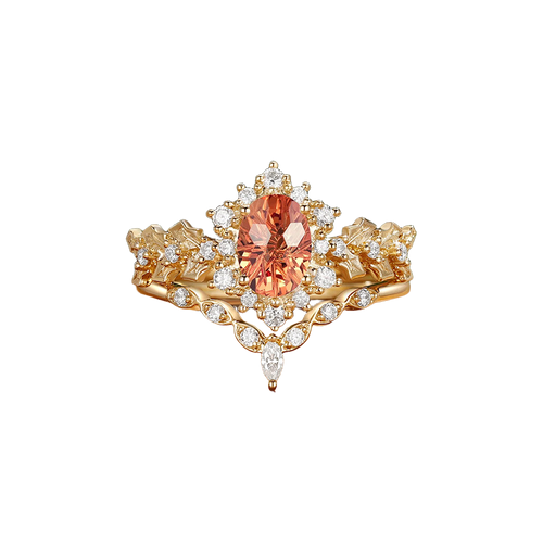 Cherry Orchard Ring in Mandarin Orange