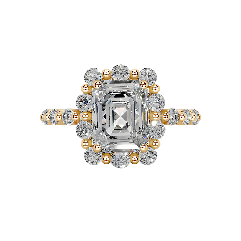 Walled Garden Ring in Diamond White