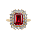 Grand Conservatory Ring in Ruby Red
