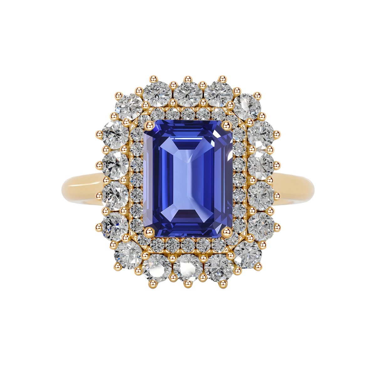 Grand Conservatory Ring in Sapphire Blue