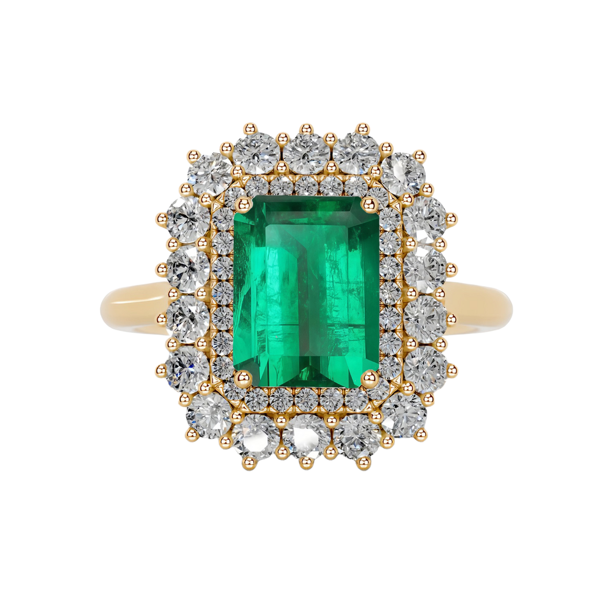 Grand Conservatory Ring in Verdant Green
