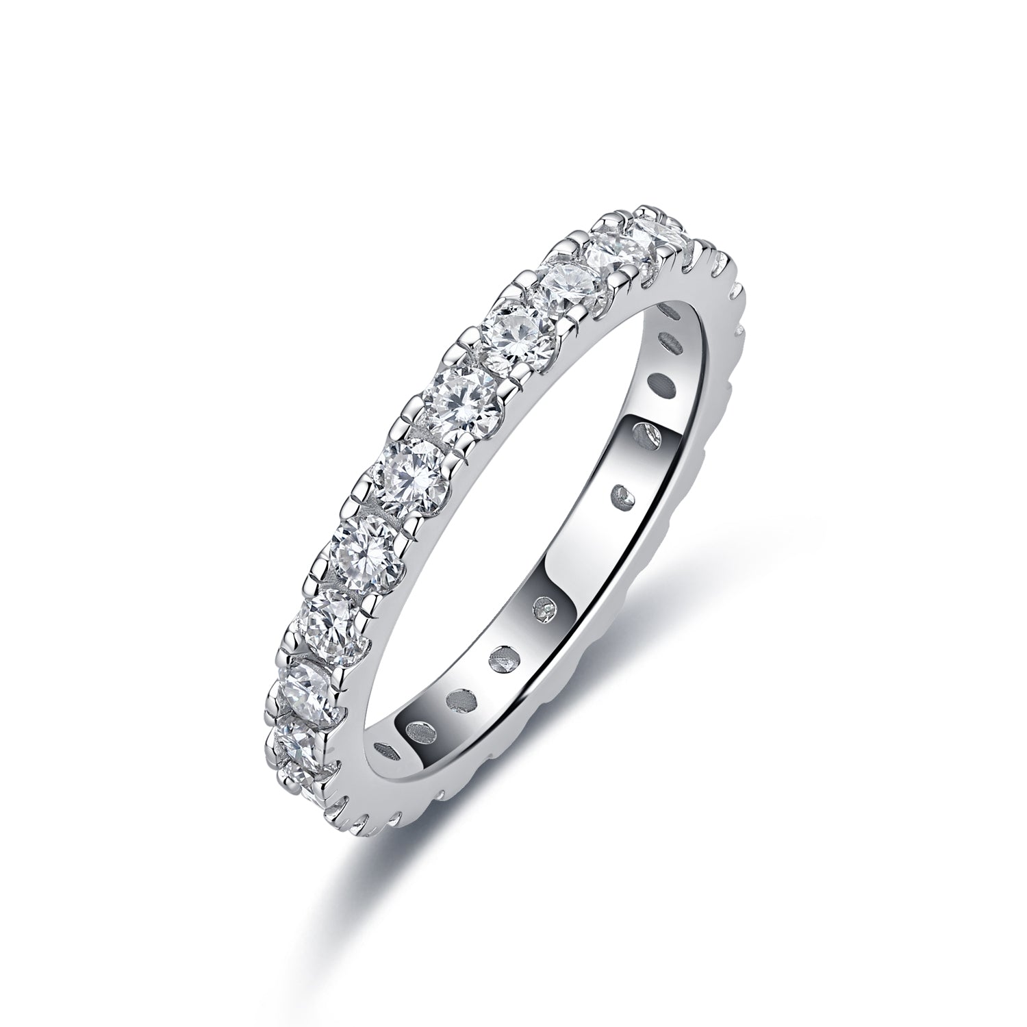 Full Tide Eternity Band in silver