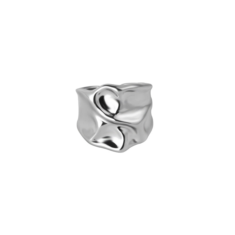 Silver Fold Ring in Silver